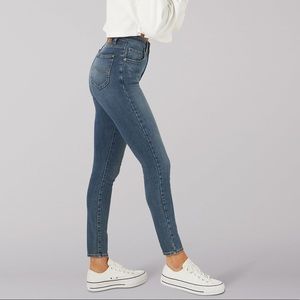 Lee high rise skinny jeans